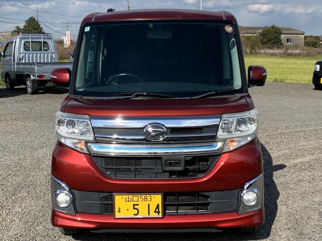 タント カスタムＲＳ　ＳＡ　ＥＴＣ　両側電動スライドドア　ナビ　ＴＶ　衝突被害軽減システム　オートライト　ＬＥＤヘッドランプ　スマートキー　アイドリングストップ　電動格納ミラー　ベンチシート　後席モニター　ＣＶＴ（11枚目）