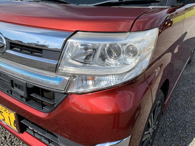 タント カスタムＲＳ　ＳＡ　ＥＴＣ　両側電動スライドドア　ナビ　ＴＶ　衝突被害軽減システム　オートライト　ＬＥＤヘッドランプ　スマートキー　アイドリングストップ　電動格納ミラー　ベンチシート　後席モニター　ＣＶＴ（24枚目）