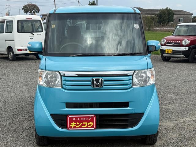 N-BOX G・Lパッケージ 両側スライド・片側電動 スマートキー アイドリングストップ 電動格納ミラー ベンチシート CVT 盗難防止システム ABS ESC アルミホイール 衝突安全ボディ エアコン パワーステアリング(12枚目)