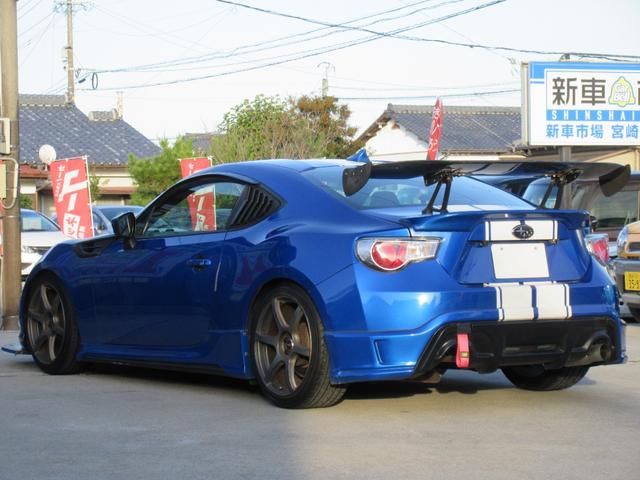 ＢＲＺ Ｓ　６ＭＴ　社外エアロ　ＨＫＳ車高調　ＲＡＹＳ１８ＡＷ　５ＺＩＧＥＮマフラー　ＧＴウイング　社外ＳＤナビ　地デジ　バックカメラ　Ｂｌｕｅｔｏｏｔｈ　ミラー型前後ドラレコ　オートライト　ＨＩＤ　ＬＥＤフォグ（7枚目）