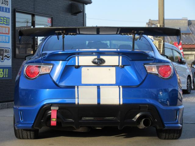 ＢＲＺ Ｓ　６ＭＴ　社外エアロ　ＨＫＳ車高調　ＲＡＹＳ１８ＡＷ　５ＺＩＧＥＮマフラー　ＧＴウイング　社外ＳＤナビ　地デジ　バックカメラ　Ｂｌｕｅｔｏｏｔｈ　ミラー型前後ドラレコ　オートライト　ＨＩＤ　ＬＥＤフォグ（8枚目）