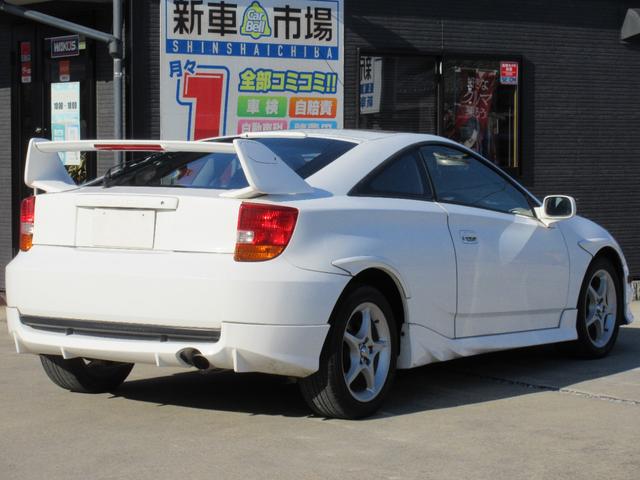 セリカ ＳＳ－ＩＩ　スーパーストラットパッケージ　６ＭＴ　純正ＯＰメカニカルエアロ／ウイング／オーバーフェンダー　純正１６ＡＷ　ＣＤオーディオ　シガーライター　ＥＴＣ（6枚目）