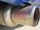 WRX WR-リミテッド 2005 ターボ 4WD 5MT 社外18AW ダウンサス STIマフラー CDオーディオ R3年3月タイミングベルト交換済(100,426km)(14枚目)