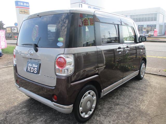 ムーヴキャンバス Ｇメイクアップリミテッド　ＳＡＩＩＩ　純正メモリーナビ・全方位カメラ・ナビ連動前後ドライブレコーダー・ＥＴＣ車載器・両側電動スライドドア・衝突回避軽減ブレーキ・誤発進抑制機能・ツートンカラ（4枚目）