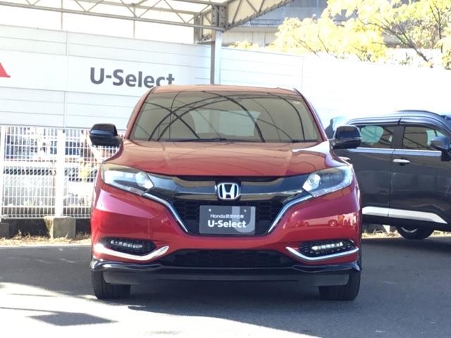 ヴェゼル ハイブリッドＲＳ・ホンダセンシング　クルコン　バックカメラ　純正ナビ　フルセグ　ＥＴＣ　ドラレコ　シートヒーター　パドルシフト　サイドＳＲＳ　Ｒカメ　フルオートエアコン　ＵＳＢ接続　両席エアバック　スマキー　オートクルーズコントロール（6枚目）