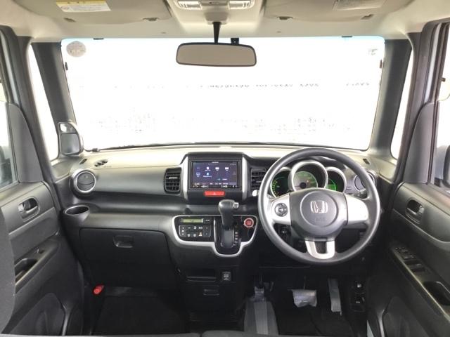 N-BOX GSSパッケージ 両側電動スライドドア リアカメラ 社外ナビ ETC W電動ドア Iストップ ダブルエアバック TVナビ イモビ 地デジ スマートキー&プッシュスタート DVD視聴可 ベンチシ-ト フルオートエアコン(2枚目)