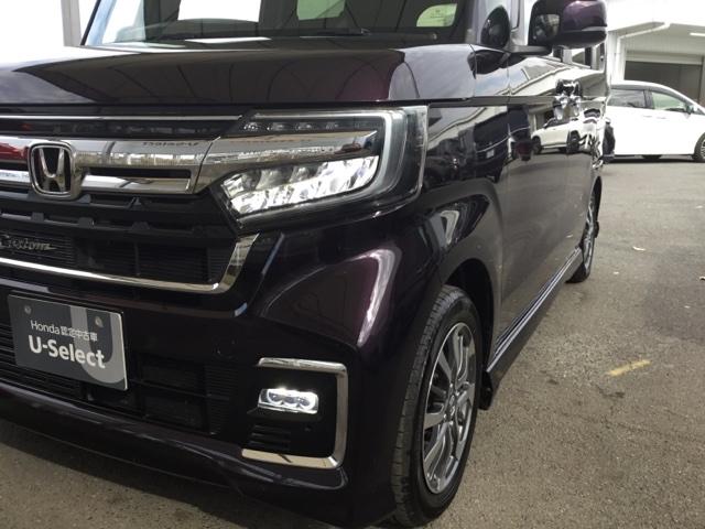 N-BOXカスタム L 片側電動スライドドア 純正ナビ ドラレコ Pソナー サイドエアバッグ ナビTV Aストップ シートヒータ ベンチシート キーフリーシステム LEDライト リアカメ クルーズコントロール AC スマキー(37枚目)