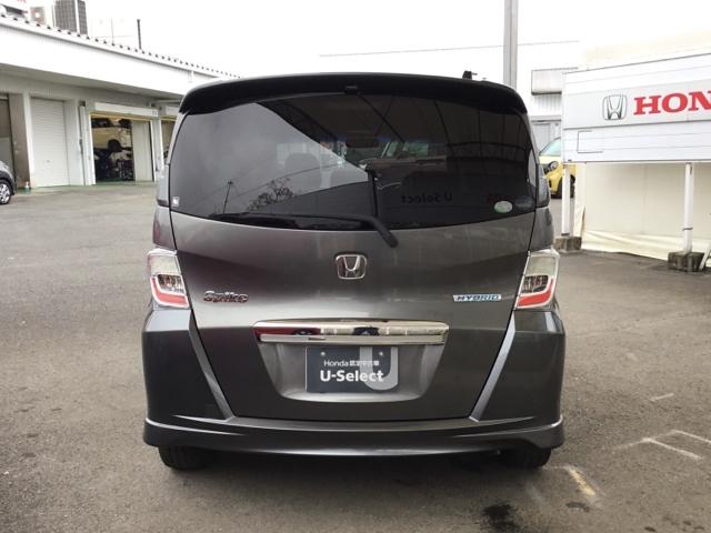 フリードスパイクハイブリッド ジャストセレクション 片側電動スライドドア クルコン 社外ナビ キーフリー セキュリティーアラーム 横滑り防止機能 DVD視聴 地デジ ナビTV エアコン 両側スライド片側電動 ETC パワーステアリング I-STOP(8枚目)