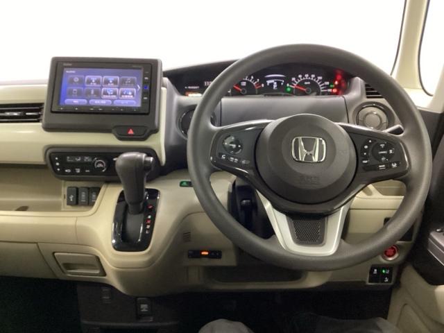 N-BOX G・Lホンダセンシング 片側電動スライドドア リアカメラ 純正ナビ ETC レーダブレーキ Aストップ ESC キーフリーシステム LEDライト オートライト バックM USB スマートキー クルコン 両席エアバック ABS(2枚目)