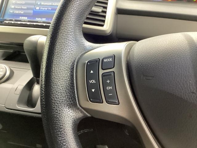 �n���h���ɃI�[�f�B�I����{�^�����������܂��B���_���ڂ����n���h�����痣�����ƂȂ��`�����l����e�I�[�f�B�I�̐؂�ւ���{�����[���������ł��܂��̂ň��S�^�]�ɂ��𗧂��܂��B