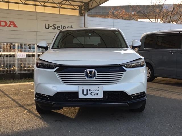 ヴェゼル e:HEVX クルコン ETC 純正ナビ フルセグ フルオートエアコン 盗難防止 両席エアバック ソナー Bカメ TVナビ キーレスエントリー 地デジ エアバッグ カーテンエアバック パワーウインドウ VSA(6枚目)