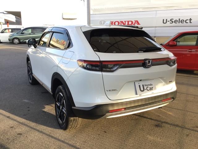 ヴェゼル e:HEVX クルコン ETC 純正ナビ フルセグ フルオートエアコン 盗難防止 両席エアバック ソナー Bカメ TVナビ キーレスエントリー 地デジ エアバッグ カーテンエアバック パワーウインドウ VSA(7枚目)