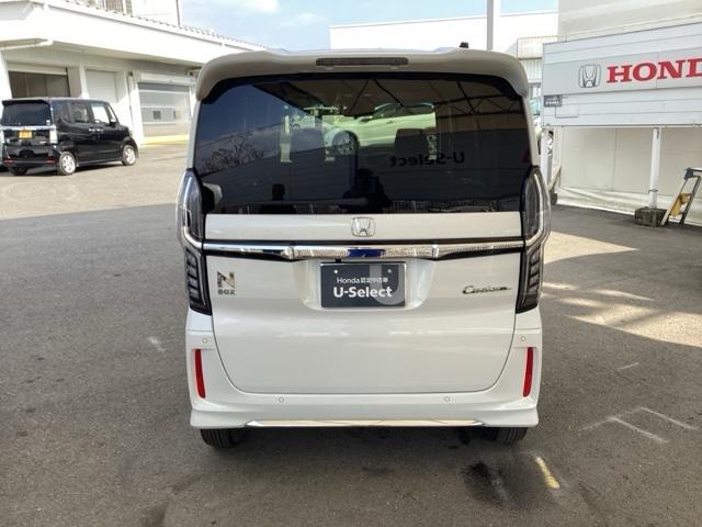 Ｎ－ＢＯＸカスタム Ｌ　片側電動スライドドア　クルコン　純正ナビ　ＥＴＣ　両席エアバック　Ｂモニタ　ブレーキサポート　セキュリティー　ＬＥＤランプ　キーレスエントリー　ＳＲＳ　横滑り防止機能　片側電動両側スライドドア　ＰＷ（8枚目）