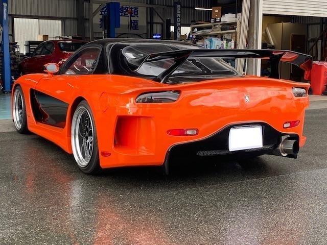 ＲＸ－７ タイプＲ　ＶｅｉｌＳｉｄｅ　Ｆｏｒｔｕｎｅ　エンジンＯ／Ｈ済　タービンＯ／Ｈ済　社外コンピューター・レカロシート・サベルト・エアクリ・ＷＯＲＫオーダーＡＷ・カーナビ・ブーストメーター・車高長・社外マフラー（5枚目）