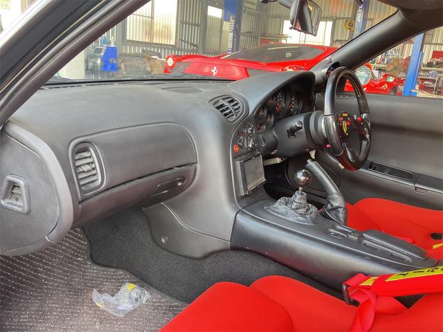 ＲＸ－７ タイプＲ　ＶｅｉｌＳｉｄｅ　Ｆｏｒｔｕｎｅ　新品エンジン　タービンＯ／Ｈ済　社外コンピューター・レカロシート・サベルト・エアクリ・ＷＯＲＫオーダーＡＷ・カーナビ・トラストブーストＣ・車高長・社外マフラー（42枚目）