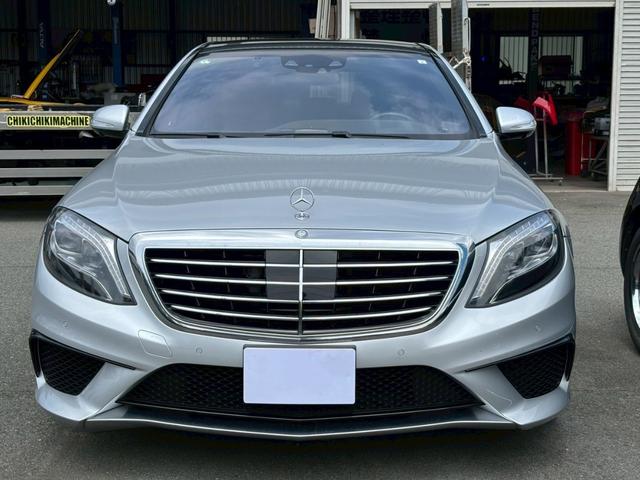 Sクラス S63 AMG 4マチックロング AMGキャリパー・パワーバックドア・後席モニター・パドルシフト・サンルーフ・ETC・ディフューザー・フルセグTV・DISC・全方位カメラ・ドラレコ(2枚目)