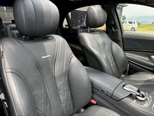 Sクラス S63 AMG 4マチックロング AMGキャリパー・パワーバックドア・後席モニター・パドルシフト・サンルーフ・ETC・ディフューザー・フルセグTV・DISC・全方位カメラ・ドラレコ(33枚目)