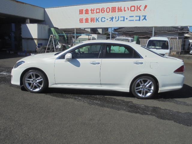 クラウン アスリート　スペシャルナビパッケージ　純正ナビＴＶ（ＣＤ／ＤＶＤ再生確認済み）＋バックモニター　クルーズコントロール　スマートキー　エンジンプッシュスタート　ＨＩＤヘッドライト　オートライト　ビルトインタイプＥＴＣ　前後ドライブレコーダー（2枚目）