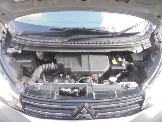 eKワゴン E 社外メモリーナビワンセグTV+バックモニター 純正キーレス ETC 運転席シートヒーター 横滑り防止機能 フロアマット・サイドバイザー 取説 ジャッキ工具・パンク修理キット搭載 室内ルームクリーニング(14枚目)