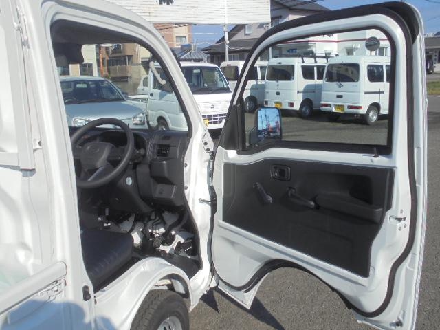 ハイゼットトラック スタンダード 2WD フロア5速ミッション 衝突被害軽減ブレーキ エアコンパワステ エア-バッグ ABS オートライト パーキングセンサー FMAMラジオ 新車保証書・取説 室内ルームクリーニング済(13枚目)
