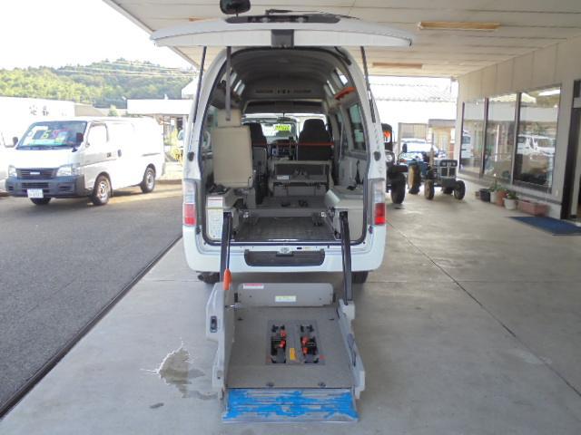 ディーゼル 車イス輸送車 4WD 左オートクロジャードア(35枚目)