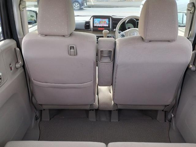 N-BOX G・Lパッケージ バックカメラ 両側スライド・片側電動 ナビ TV スマートキー アイドリングストップ ベンチシート CVT 盗難防止システム ABS ESC CD DVD再生 チップアップシート アルミホイール(43枚目)