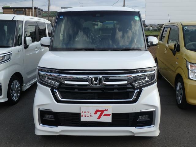 Ｎ－ＢＯＸカスタム Ｌ　ＬＥＤヘッドライト　バックカメラ　ブレーキサポート　レーンサポート　ソナー　クルーズコントロール　両側電動スライドドア　スマートキー　プッシュスタート　Ｗシートヒーター　オートライト　オートエアコン（5枚目）