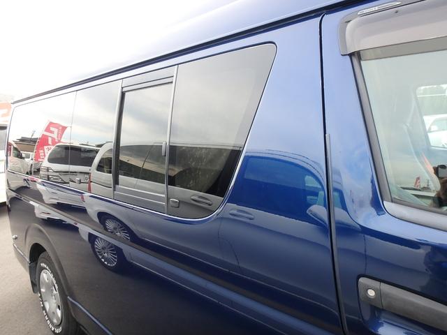 ハイエースバン ロングDX キャンピング 前後ドライブレコーダー ETC ナビ バックカメラ キーレス サイドオーニング 100V 冷蔵庫 天吊13インチTV ソファベッド(40枚目)
