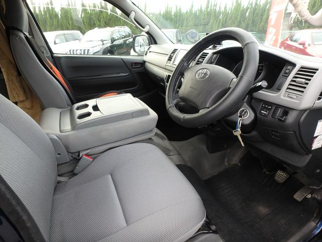 ハイエースバン ロングDX キャンピング 前後ドライブレコーダー ETC ナビ バックカメラ キーレス サイドオーニング 100V 冷蔵庫 天吊13インチTV ソファベッド(44枚目)