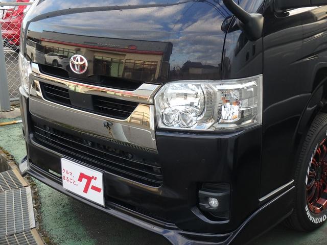 ハイエースバン スーパーＧＬ　ダークプライムＩＩ　ドライブレコーダー　ＥＴＣ２．０　ナビ　ＬＥＤヘッドライト　ブレーキサポート　レーンサポート　ソナー　スマートキー　プッシュスタート　オートマチックハイビーム　オートエアコン（2枚目）