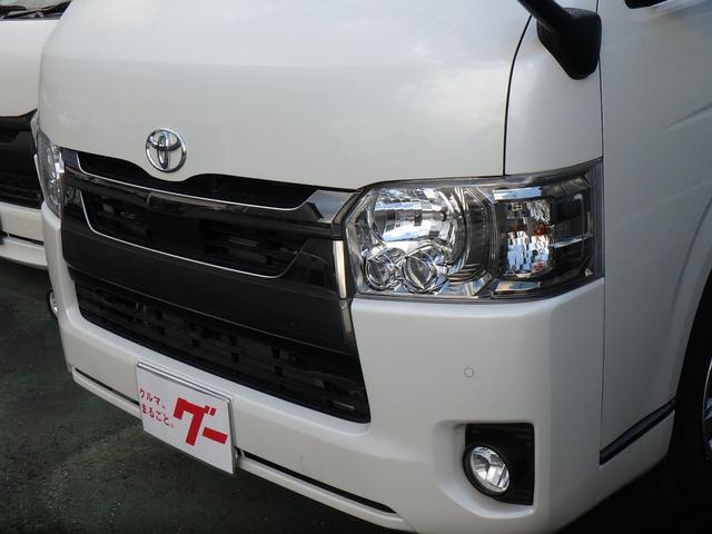 ハイエースバン スーパーＧＬ　ダークプライムＩＩ　前後ドライブレコーダー　ＥＴＣ　全方位カメラ　ベッドキット　ナビ　ＬＥＤヘッドライト　ブレーキサポート　レーンサポート　ソナー　両側電動スライドドア　オートマチックハイビーム　電動格納ミラー（2枚目）