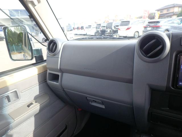 ランドクルーザー70 バン 30thアニバーサリー 4WD 5MT 前後ドライブレコーダー ETC2.0 ナビ バックカメラ キーレス シートカバー エアコン パワステ パワーウィンドウ Wエアバッグ(33枚目)