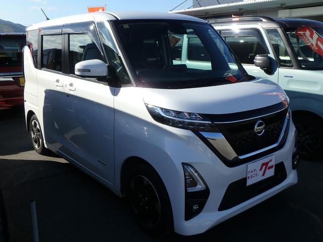 ルークス ハイウェイスター　Ｘ　全方位カメラ　ナビ　ブレーキサポート　レーンサポート　ソナー　アイドリングストップ　左側電動スライドドア　スマートキー　プッシュスタート　オートライト　オートエアコン　サイドＷエアバッグ（7枚目）