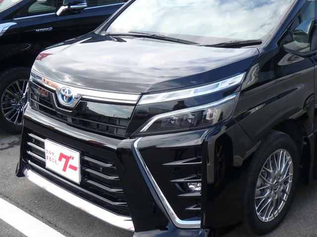 ヴォクシー ハイブリッドZS 煌III 前後ドライブレコーダー ETC ナビ LEDヘッドライト ブレーキサポート レーンサポート ソナー クルーズコントロール 両側電動スライドドア Wシートヒーター フリップダウンモニター スマートキー(2枚目)