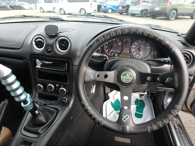 ロードスター RS 6MT ローダウン 社外マフラー CD USB(31枚目)