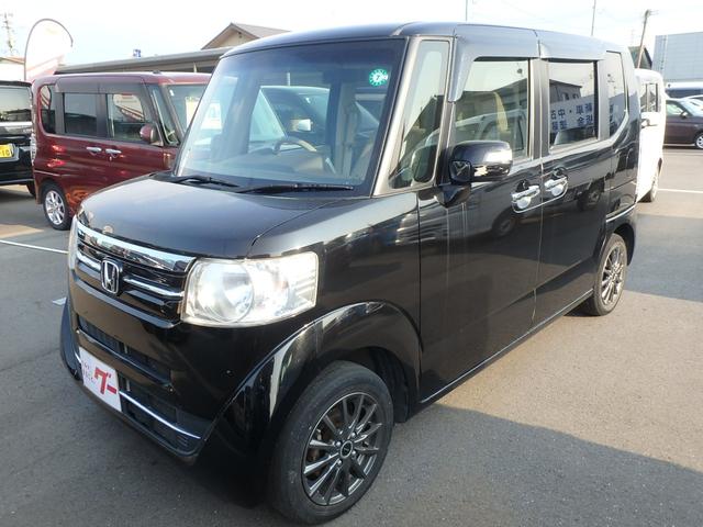 Ｎ－ＢＯＸ Ｇ・Ｌパッケージ　ＥＴＣ　ナビ　バックカメラ　左側電動スライドドア　スマートキー　プッシュスタート　オートエアコン　Ｗエアバッグ　電動格納ミラー（3枚目）