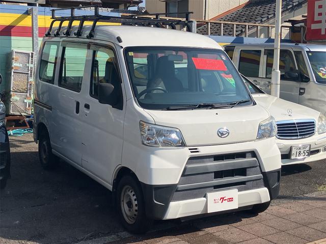 ハイゼットカーゴ スペシャル　箱バン　ハイルーフ　ＡＴ　両側スライドドア　アイドリングストップ　エアコン　運転席エアバッグ　助手席エアバッグ　積載量３５０ｋｇ　ヘッドライトレベライザー（3枚目）