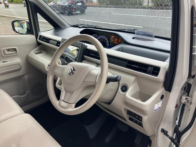 ワゴンＲ ハイブリッドＦＸ　バックカメラ　ナビ　ＴＶ　レーンアシスト　衝突被害軽減システム　オートライト　スマートキー　アイドリングストップ　電動格納ミラー　シートヒーター　ベンチシート　ＣＶＴ　ＥＳＣ　ＣＤ　ＤＶＤ再生　ＵＳＢ（22枚目）