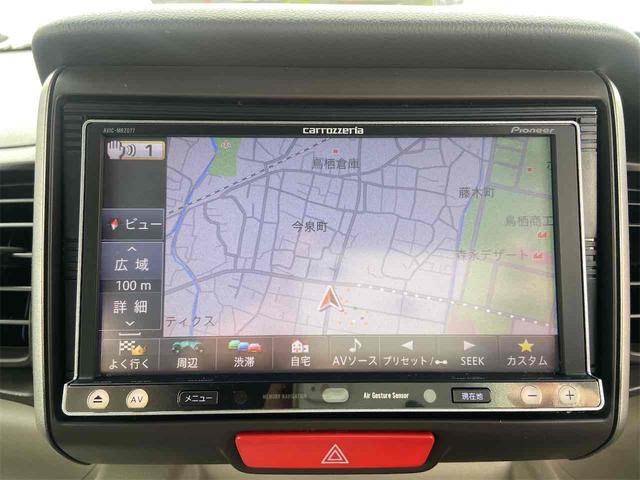 Ｎ－ＢＯＸ Ｇ・Ｌパッケージ　両側スライド・片側電動　ナビ　ＴＶ　Ｂｌｕｅｔｏｏｔｈ付　スマートキー　アイドリングストップ　ベンチシート　ＣＶＴ　盗難防止システム　ＡＢＳ　チップアップシート　アルミホイール　エアコン（4枚目）