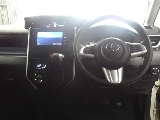 ルーミー カスタムG S 衝突軽減ブレーキシステム 地デジTV スマートキ- 両側電動D イモビライザー ドラレコ付き LEDライト 1オナ Bモニター パワステ VSC クルコン DVD視聴 ETC オートエアコン ナビTV(4枚目)