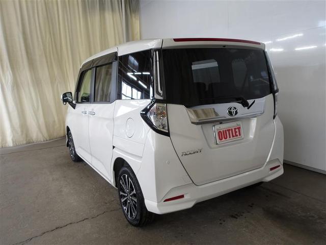 ルーミー カスタムG-T 助手席エアバック 両側オートスライドドア スマートキープッシュスタート TV LEDライト 1オーナー 横滑り防止機能 クルコン アルミホイール キーレス ドラレコ セキュリティ エアバッグ ABS(3枚目)