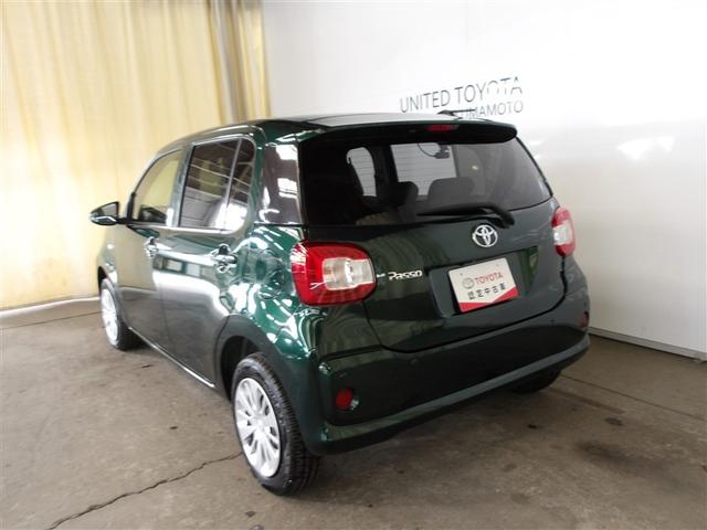 パッソ Ｘ　ＬパッケージＳ　衝突回避支援ブレーキ機能　横滑り防止機能　Ｉストップ　盗難防止システム　スマトキー　リアカメラ　ＥＴＣ車載器　Ｗエアバック　フルセグＴＶ　ドライブレコーダー　オートエアコン　ナビＴＶ　１オーナー（3枚目）