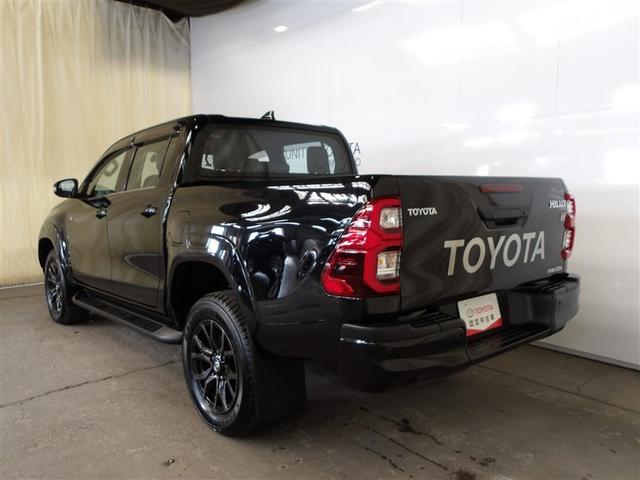 ハイラックス Ｚ　ＧＲスポーツ　展示車　キーレス　オートクルーズ　アルミホイール　Ｂカメラ　メモリーナビ　フルオートエアコン　横滑防止装置　スマキー　パワーステアリング　ＬＥＤライト　パートタイム４ＷＤ　パワーウィンドウ　電動シート（3枚目）