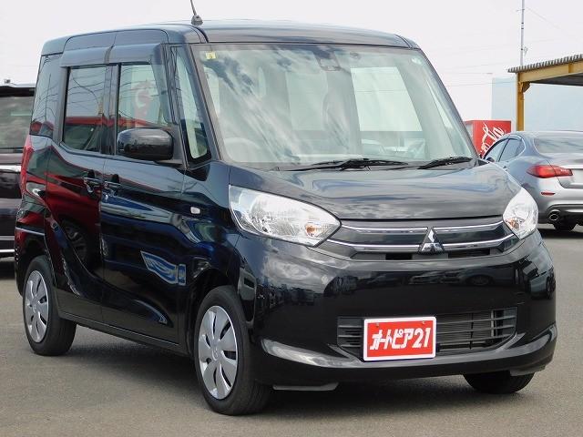 ｅＫスペース Ｅ　ｅ－アシスト　走行３６０００ｋｍ　クラリオンナビ　ＴＶ　ＤＩＳＣ　Ｂｌｕｅｔｏｏｔｈ　後席スライドドア　電動格納ミラー　衝突軽減　キーレス（3枚目）