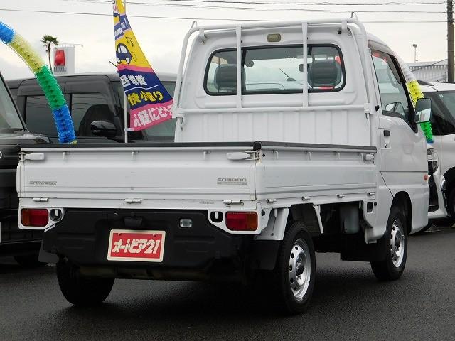 サンバートラック ＴＣ－ＳＣ　ＴＣスーパーチャージャー　ＡＴ車　走行４６２００ｋｍ　ライトレベライザー　４ＷＤ　ＡＢＳ（11枚目）