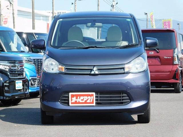 ｅＫワゴン Ｍ　・走行８９５０ｋｍ・ＣＤ・アイドリングストップ・助手席シートアンダートレー・キーレス・スペアキー・ライトレベライザー（2枚目）