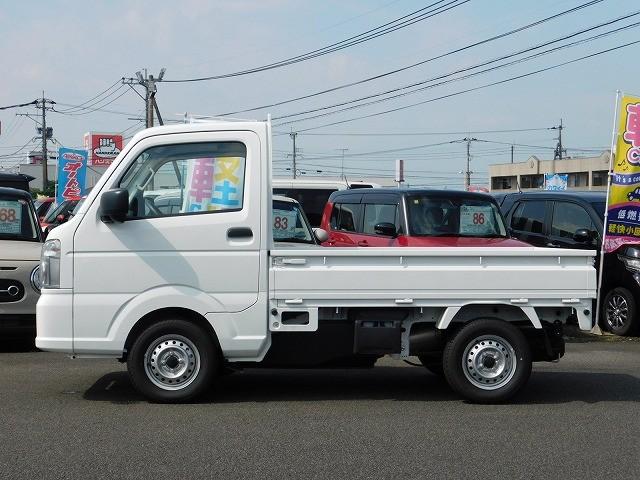 キャリイトラック KCエアコン・パワステ 走行1100km・5速マニュアル・パートタイム4WD・AM/FMラジオ・オートライト・PW・アイドリングストップ・ライトレベライザー(17枚目)