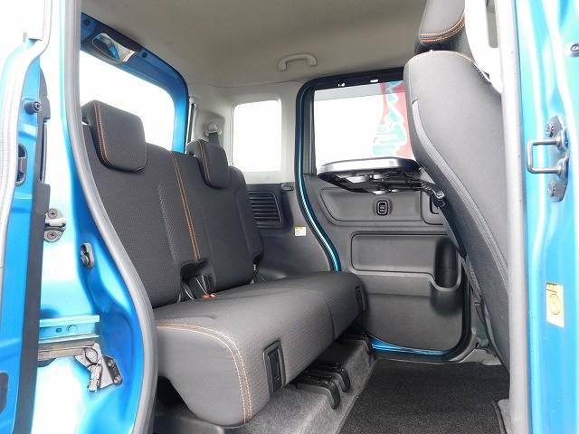 スペーシアギア ハイブリッドXZ ターボ ・社外8インチナビ・TV・DISC・バックカメラ・ETC・ターボ車・クルコン・パドルシフト・前席シートヒーター・両側電動スライドドア・ツートンカラー(5枚目)