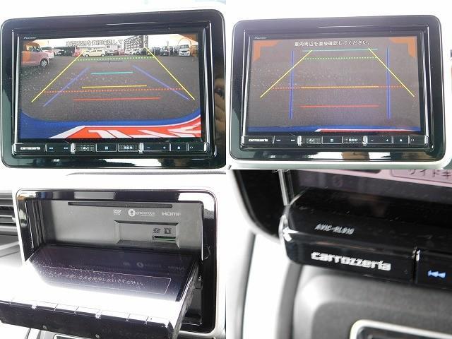 スペーシアギア ハイブリッドXZ ターボ ・社外8インチナビ・TV・DISC・バックカメラ・ETC・ターボ車・クルコン・パドルシフト・前席シートヒーター・両側電動スライドドア・ツートンカラー(9枚目)