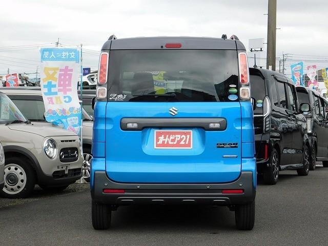 スペーシアギア ハイブリッドXZ ターボ ・社外8インチナビ・TV・DISC・バックカメラ・ETC・ターボ車・クルコン・パドルシフト・前席シートヒーター・両側電動スライドドア・ツートンカラー(15枚目)